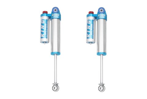 King Shocks 2012+ Isuzu D-Max Rear 2.5 Dia Piggy Hose Reservoir Shock w/Adjuster (Pair)