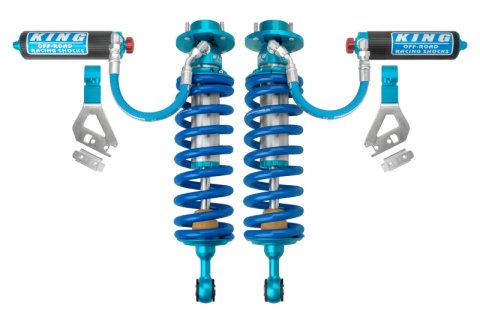 King Shocks 2022+ Toyota Tundra Front 2.5 Dia w/ Remote Reservoir Coilover & Adjuster (Pair)