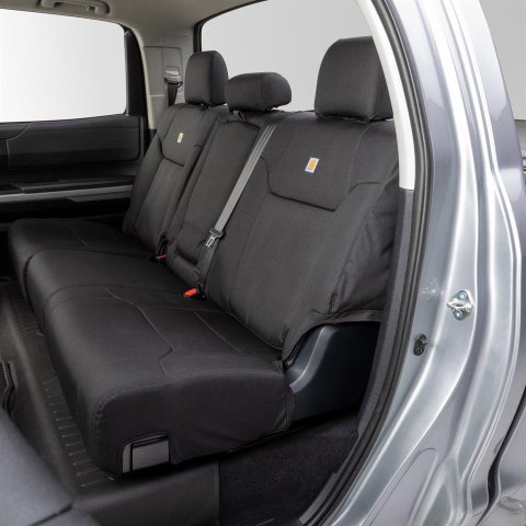 Covercraft 19-24 Toyota Rav4 Carhartt Super Dux PrecisionFit Custom Second Row Seat Covers - Black