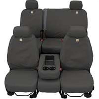Covercraft 17-18 Ford F-250/ Carhartt SeatSaver Custom Second Row Seat Covers - Gravel