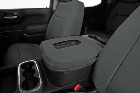 Covercraft 21-24 Chevrolet Trailblazer Endura PrecisionFit Second Row Seat Covers -Charcoal/Charcoal