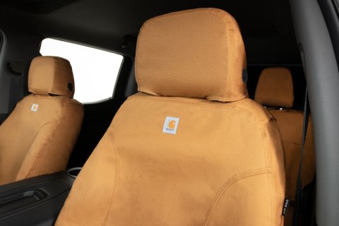 Covercraft 18-23 Subaru Crosstrek Carhartt SeatSaver Custom Second Row Seat Covers - Brown