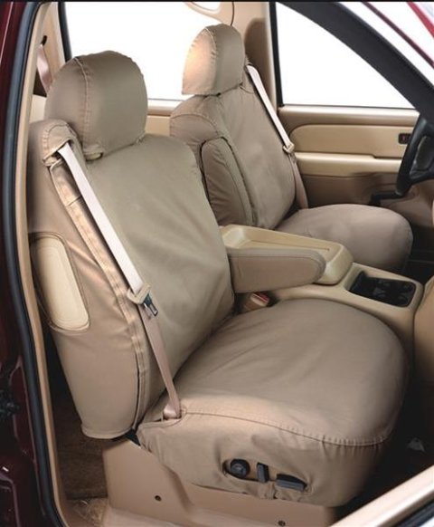 Covercraft 17-22 Honda CR-V Polycotton SeatSaver Custom Front Row Seat Covers - Grey