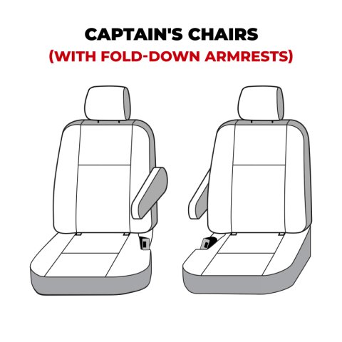 Covercraft Endura Waterproof Polyester SeatSaver Custom Second Row Seat Covers