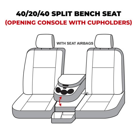 Covercraft Endura Waterproof Polyester SeatSaver Custom Front Row Seat Covers