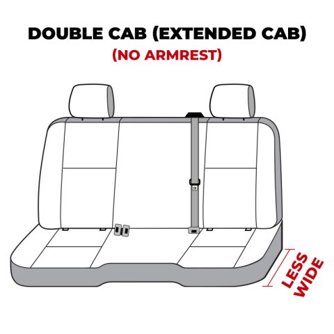 Covercraft Endura Waterproof Polyester SeatSaver Custom Second Row Seat Covers
