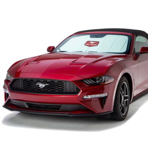 Covercraft 1983-93 Ford Mustang 2 Dr Conv UVS100 Premier Series Sunscreen w Red Mustang 60 Yr Logo