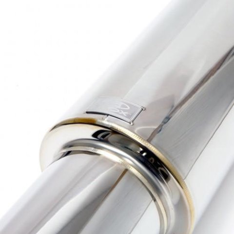 BLOX Racing 60.5mm Street Muffler - Straight Tip