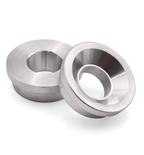 BLOX Racing 2-pc Solid Shifter Bushing Kit, Front - For B-Series Transmission - Raw
