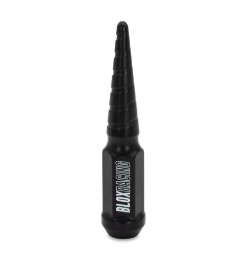 BLOX Racing Spike Forged Lug Nuts - Flat Black 12 x 1.25mm - Single