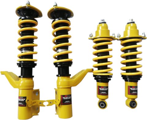 BLOX Racing 02-05 Rsx/01-05 Civic- Non-Adjustable Damping Street Series II Coilovers