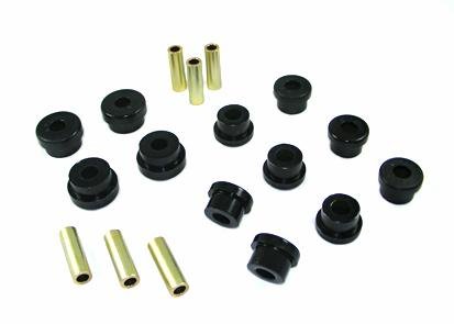 Whiteline Plus 88-00 Honda Civic / 88-9/95 CRX Rear Control Arm - Lower Inner & Outer Bushing Kit