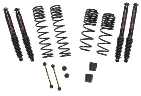 Skyjacker 2018 Jeep Wrangler JL 4 Door 4WD (Non-Rubicon) Long Travel 2 Stage 1in-1.5in Coil System