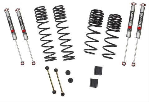 Skyjacker 2018 Jeep Wrangler JL 4 Door 4WD (Non-Rubicon) Long Travel 2 Stage 1in-1.5in Coil System