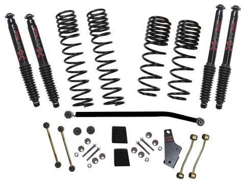 Skyjacker 2018 Jeep Wrangler JL 4 Door 4WD (Non-Rubicon) Long Travel 2 Stage 3.5in-4in Coil System