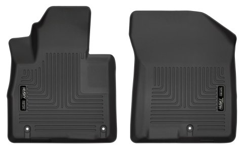 Husky Liners 2019 Hyundai Santa Fe WeatherBeater Black Front Floor Liners