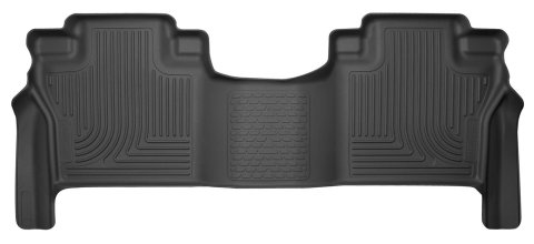 Husky Liners 2016 Nissan Titan XD Crew Cab WeatherBeater 2nd Row Black Floor Liners