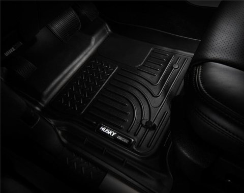 Husky Liners 2012.5 Ford SuperDuty/F-250/F-350 Regular Cab WeatherBeater Black Floor Liners