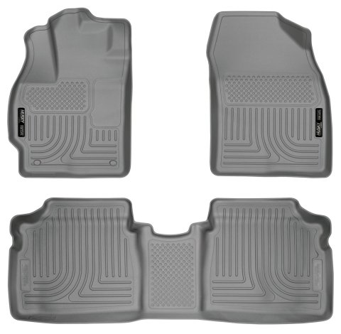 Husky Liners 10-12 Toyota Prius WeatherBeater Combo Gray Floor Liners