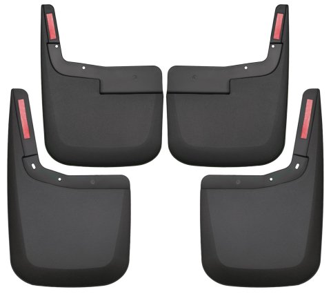 Husky Liners 20-23 Chevrolet Silverado 2500/3500 HD (Excl. Dually) Front/Rear Mud Guards - Black