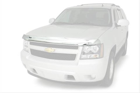Husky Liners 16-23 Nissan Maxima Fascia Mount Aeroskin Hood Protector - Chrome