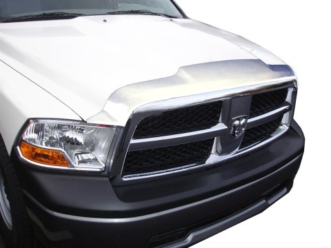 Husky Liners 02-08 Dodge RAM 1500 Aeroskin Hood Protector - Chrome