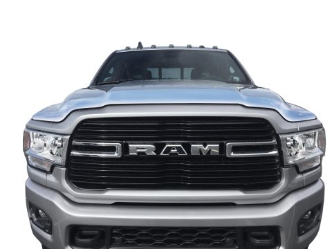 Husky Liners 19-24 RAM 2500/3500 (Excl. Sport/PWgn/Rebel Hoods) Aeroskin Hood Protector - Chrome