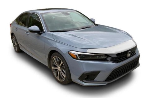 Husky Liners 22-24 Honda Civic (Excl. Si/Hatchback) Aeroskin Hood Protector - Chrome