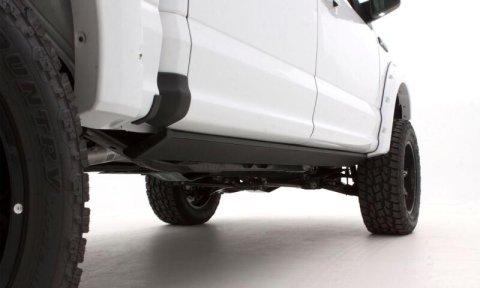 Husky Liners 20-25 Chev/GMC Silverado/Sierra 2500/3500HD CC Trail Armor Rocker Panel (4pc Set) - Blk
