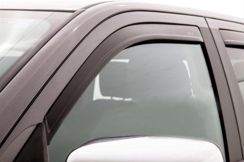 Husky Liners 09-18 Dodge RAM 1500 EC/QC In-Channel Mount Ventvisor Low Profile 4pc - Matte Black