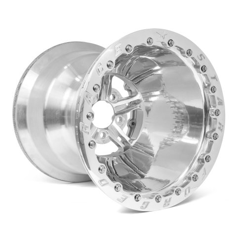 Race Star 63 Pro Forged 15x12 DBL Sportsman 5x5.00 BC / 5.00in. BS Wheel - Polished