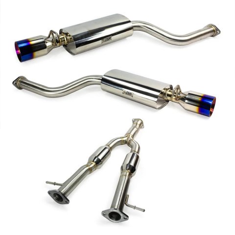 ISR Performance 98-05 Lexus GS300 MBSE Dual Exhaust - Blue Tip