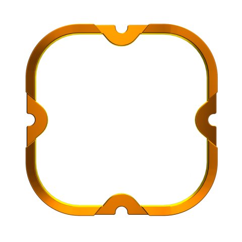 KC HiLiTES FLEX ERA 4 Color Bezel Ring Gold (ea)