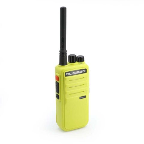 Rugged Radios Rugged RDH16 - Business Band 2-Way Radio - Digital and Analog UHF / Safety Yellow