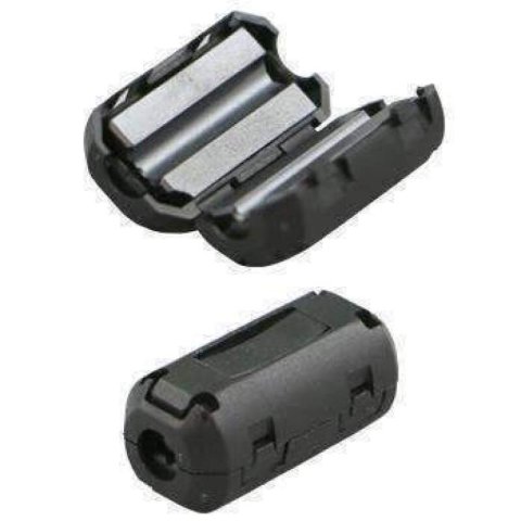 Rugged Radios Clamp On RF Noise Reducing Filter Choke Clip Large (Up to 5mm)