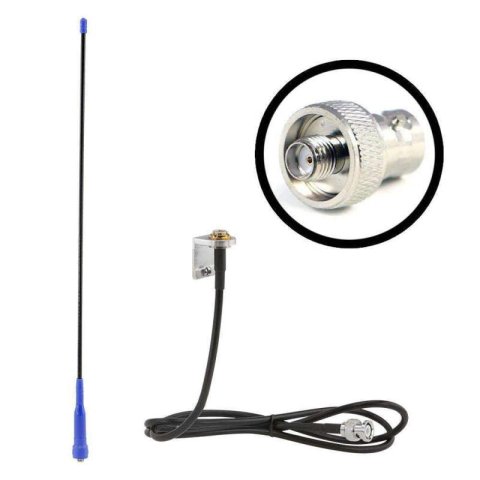 Rugged Radios External Headset Antenna Kit with BNC Connector for Handheld Radios For V3 / RH5R