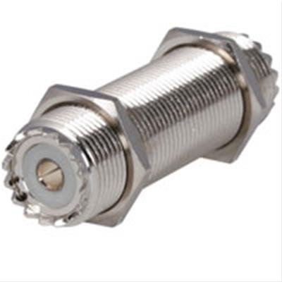 Rugged Radios Female to Female UHF Bulkhead Connector