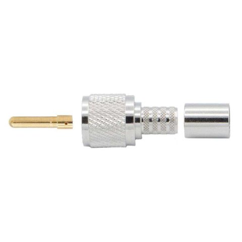Rugged Radios Crimp-on Male PL-259 UHF Connector for Rugged LMR400-UF - RG8 Cable
