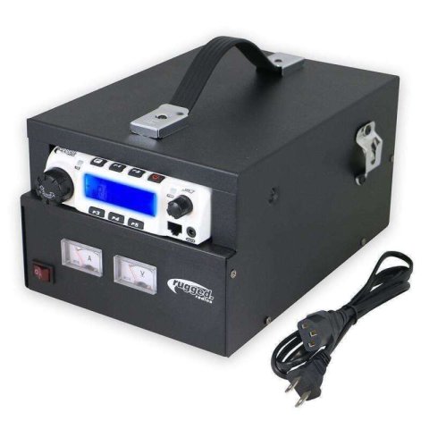 Rugged Radios Desktop Power Supply and Cabinet for M1 RM45 & RM60 Mobile Radios