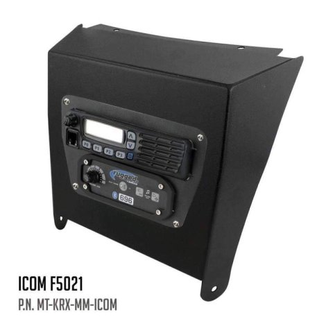 Rugged Radios Kawasaki KRX Multi-Mount Kit - Motorola CM300D / Vertex VX2200