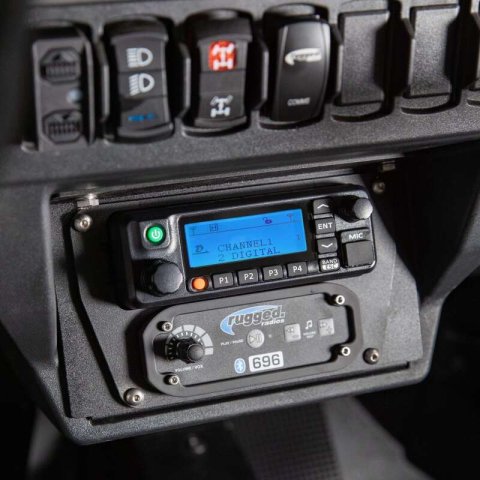 Rugged Radios Polaris XP1 Mount Kit for M1 / G1 / RM60 / GMR45 Radio and Rugged Intercom Rugged RDM
