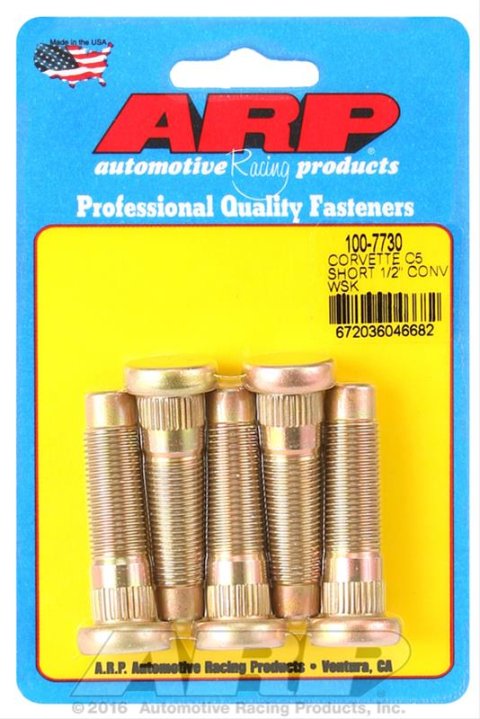 ARP Chevrolet Corvette C5 Short 1/2in Conversion Wheel Stud Kit
