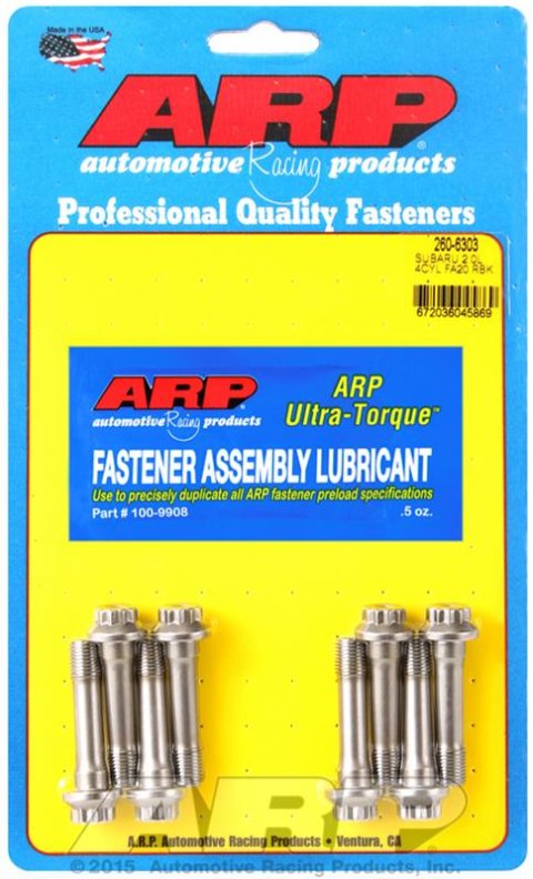 ARP Subaru FA20 2.0L Rod Bolt Kit