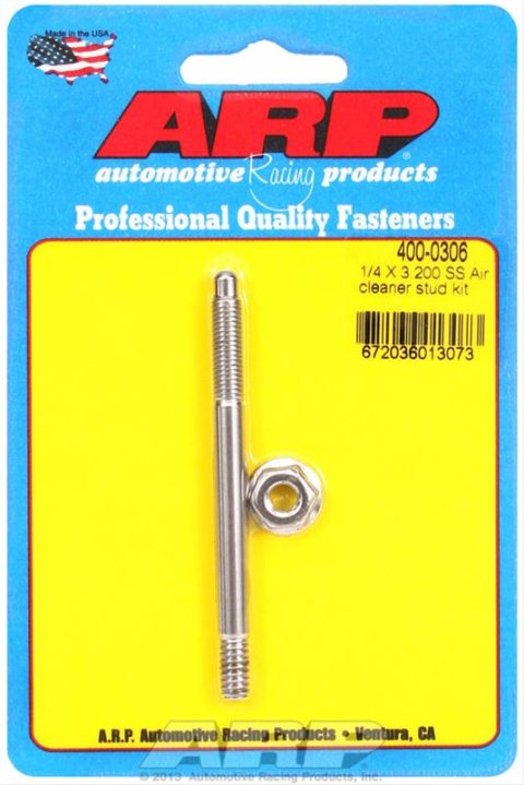 ARP 1/4 x 3.200 SS Air Cleaner Stud Kit