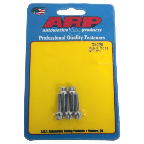 ARP 10-24 x .750 12pt SS Bolts (Pack of 5)