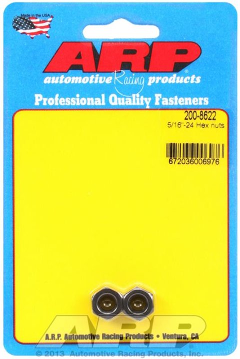 ARP 5/16-24 Hex Nut Kit - 2 Pack
