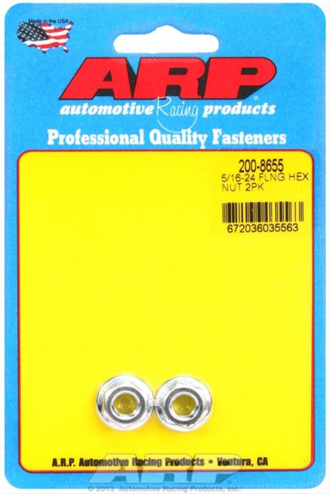 ARP 5/16-24 hex flanged nut
