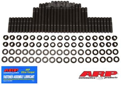 ARP SB Chevy, w/-12 rollover Brodix angle mill MX, head stud kit