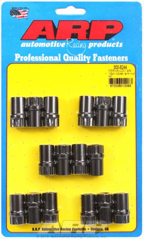 ARP Perma-Loca c adjustable 3/8 12pt rocker arm nut kit
