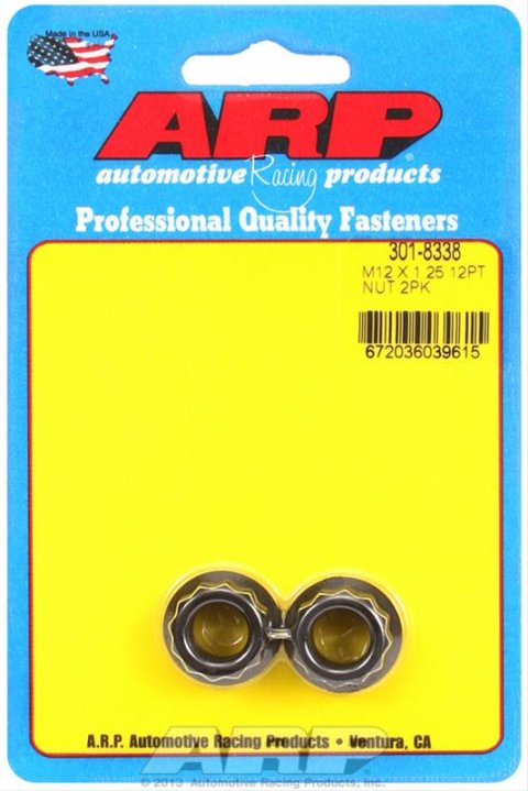 ARP M12 X 1.25 12pt nut kit